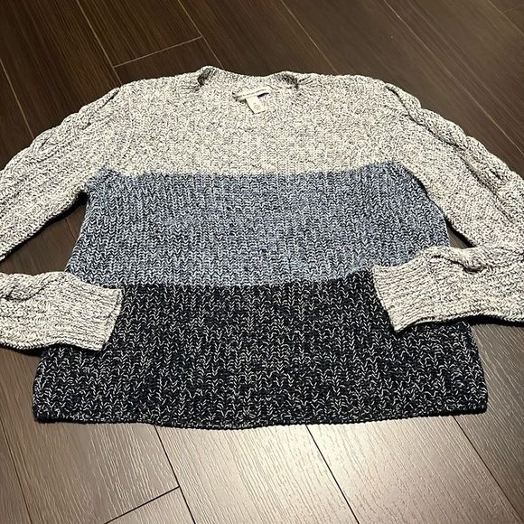 Autumn Cashmere Striped Sweaters, M - Picture 2 of 9